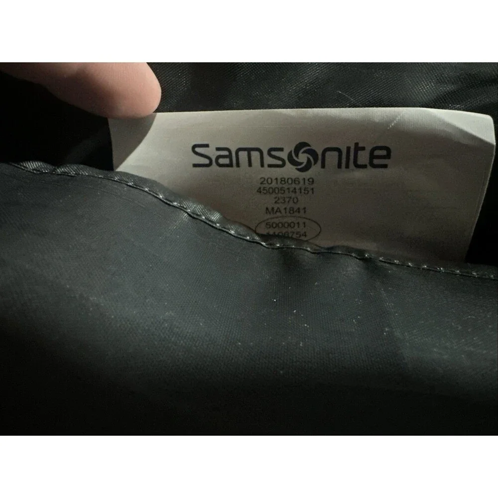 SAMSONITE BUSINESS iMOBILE 360 BLACK ROLLING BUSINESS CASE APPROX 16" X16"X10" - Picture 10 of 10